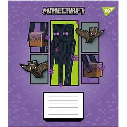 Зошиті Yes Minecraft Arrows А5, 18 аркушів в лінію (767574)