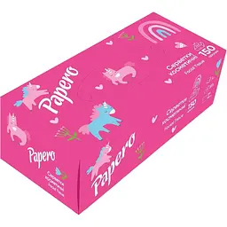 Серветки косметичні Papero двошарові 150 шт. - мініатюра 2