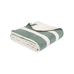 Плед Lotus Home - Infinity Stripe зелений 200x220
