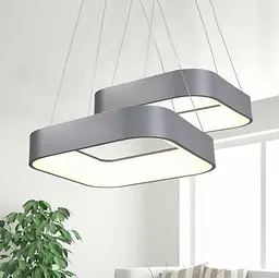 Світильник стельовий Brille підвісний з пультом BL-482S/2x28W LED RM WH - мініатюра 5
