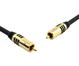 Сабвуферный кабель RCA-RCA Oehlbach NF Sub Subwoofer Cinch-Kabel 1m - мініатюра 2