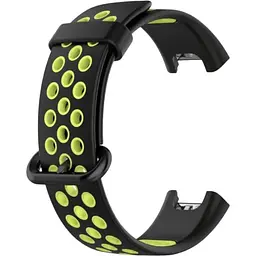 Ремінець DK Silicone Sport Band Nike для Xiaomi Mi Watch Lite (012954) (black / green)