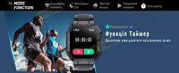 Смарт-годинник Sport K55 cенсорний black (16070) - мініатюра 6
