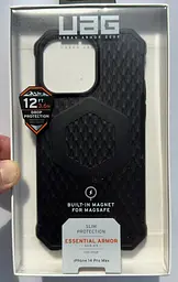 Оригінальний чохол UAG Essential Armor MagSafe для iPhone 14 Pro Max Black (114088114040) - мініатюра 5