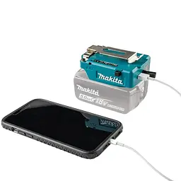 Адаптер USB універсальний для акумуляторів LXT Makita TD00000111 - мініатюра 8