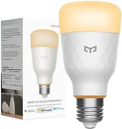 Лампочка розумна Xiaomi Yeelight Smart LED Bulb 1s Warm White E27 керована по Wi-Fi - мініатюра 3
