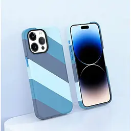 Чохол Vokamo MagSafe для iPhone 15 з магнітом Blue - мініатюра 6