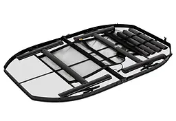 Стіл Bo-Camp Melrose Oval 120x80 cm Black/Wood look (1404220) - мініатюра 3
