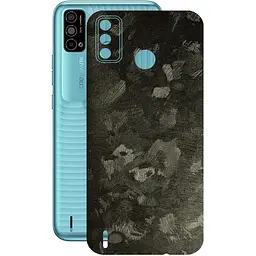 Защитная пленка StatusSKIN для Tecno Spark Go 2021 Корпус Винил Кованый металл