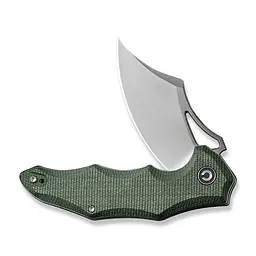 Ніж складаний кишеньковий Civivi Chiro, (7.9 см) 14C28N/Micarta темно-зелений - мініатюра 3