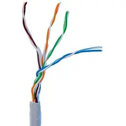 Кабель мережевий UTP 305м, cat.5e, CCA, 4x2x0,50, PVC, indoor, grey GEAR (GEC-UTPCCA050305)