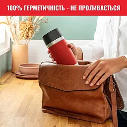 Термочашка Tefal Travel Mug Classic 360 мл червона (N2020410) - мініатюра 10