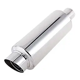 Прямоточний глушник 63 мм D2,5" (НГ-0649)