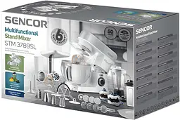 Кухонна машина 1200Вт, білий Sencor teh0026127 - мініатюра 4