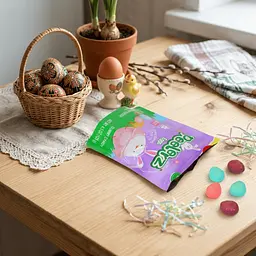 Желейні цукерки Amos Peelerz Berry Blast Gummy Eggs 65г - мініатюра 3