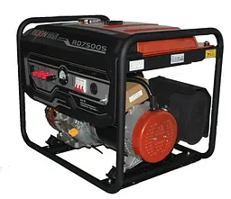Бензиновий генератор EF Power 6,0/6,5 кВт, одно/трифазний, ручний запуск (RD7500S) - мініатюра 3