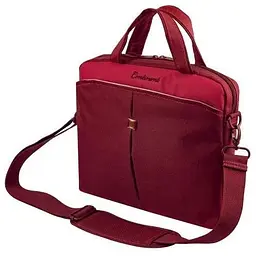 Сумка для ноутбука 10" Continent CC-010 Cranberry нейлон/поліестер 30 х 25 х 4 см