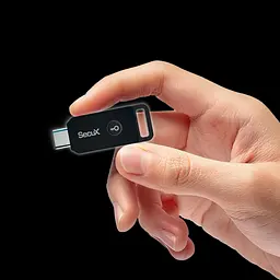 Апаратні ключі SecuX PUFido Clife Key (2FA) сертифікований за стандартом FIDO2, USB Type-C набір з 2 шт. (B0F32FWR2N-2) - мініатюра 13