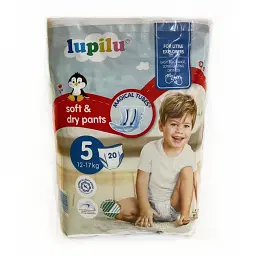 Підгузки-трусики Lupilu Soft & dry Розмір 5, 12-17 кг, 20 шт