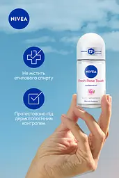 Антиперспірант NIVEA Свіжий дотик троянди 50 мл - мініатюра 3