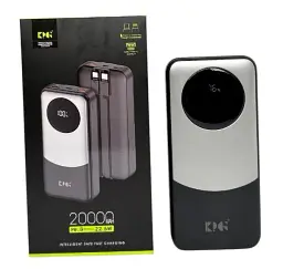 Power Bank King Power KPG-202X 20000mah 22.5W QC3.0 2 in 1 LED black EU