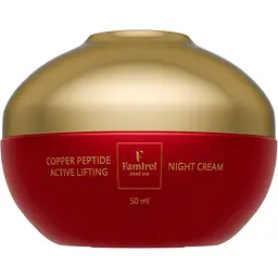 Крем для обличчя Famirel Copper Peptide Night Cream Нічний Ліфтинг-актив з пептидами міді 50 мл (7290114085274)