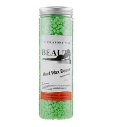 Віск для гарячої депіляції BEAD WAX в гранулах 400 г, Зелений чай