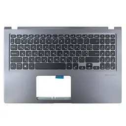 Корпус верхня кришка для Asus X515DA series (GREY, топкейс з клавіатурою, 90NB0T41-R31UA0, C Cover, Original)