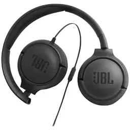 Навушники повнорозмірні JBL T500 (JBLT500BLK) чорні JBLT500BLK - мініатюра 3
