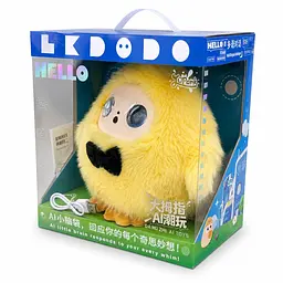 Інтерактивна м'яка іграшка Bobo YELLOW Smart AI Plush Toy з голосовим керуванням, Wi-Fi та мобільним застосунком Tuya - мініатюра 7