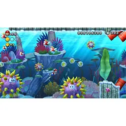 Гра New Super Mario Bros. U Deluxe (російські субтитри) (Nintendo Switch) - мініатюра 3