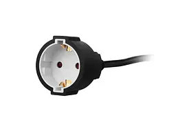 Подовжувач мережевий 1 розетка 10 м 2E Power Extension 1 Type F 10m 16 A Black - мініатюра 3