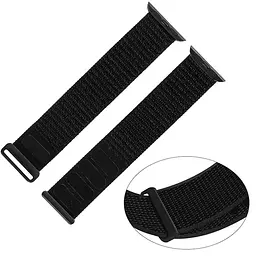 Нейлоновий ремінець Primo для Apple Watch 38mm / 40mm / 41mm / Series 10/11-42mm - Black - мініатюра 2