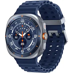 Смарт-годинник Samsung Galaxy Watch Ultra (2025) 47мм e-SIM (L705) 1.5, 480x480, sAMOLED, BT 5.3, NFC, 2/64ГБ, синій титановий