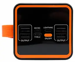 Повербанк No Brand Power Bank JS-658 50000 mAh Чорний (2104619090) - мініатюра 6