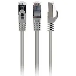 Патч-корд 1.5м S/FTP Cat 6A CU LSZH grey Cablexpert (PP6A-LSZHCU-1.5M)