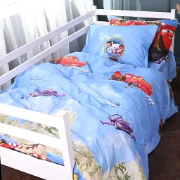 Підковдра MirSon Kids Time McQueen Cars бязь 110х140 см (2200011443096) - мініатюра 4