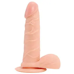 Фалоімітатор Real Rapture 6.5", 19 см (тілесний)