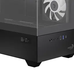 Корпус для ПК AeroCool P300D Digi-G-BK-v1 Black (ACCS-PN05033.11) - мініатюра 6