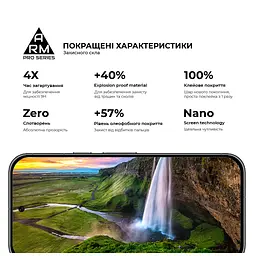 Скло захисне Armorstandart Pro Google Pixel 9 Black (ARM74679) - мініатюра 5