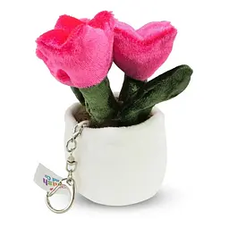 М'яка іграшка-брелок "Квітоньки" Plush and Co PLC25056 10 см - мініатюра 2