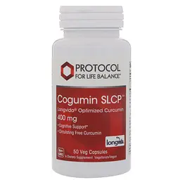 Куркумін Protocol for Life Balance Optimized Curcumin 400 мг 50 вегетаріанських капсул