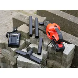 Порохотяг з фільтром HEPA акумулятор YATO Li-Ion 18 V 4 А/Год 150 Вт 2 подовжувачі і насадки (YT-85682) - мініатюра 12