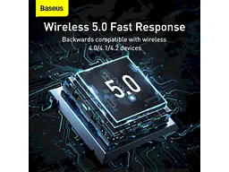 Bluetooth адаптер BASEUS BA04 Black (ZJBA000001) - мініатюра 9