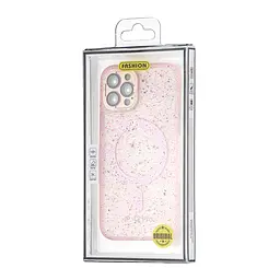 Чохол Splatter with MagSafe Protected Camera iPhone 12 Pro Pink - мініатюра 2
