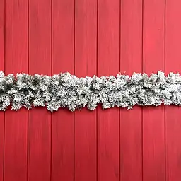 Гірлянда хвойна Hvoya Classic з плівки засніжена 3 м
