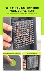 Овочерізка-подрібнювач Veggie Slicer 14 в 1 ситечко для яєць і ніж для чищення овочів KA-808 - мініатюра 3
