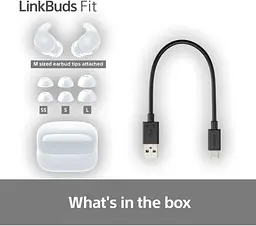 Бездротові навушники Sony Linkbuds Fit (WF-LS910N) чорні - мініатюра 9