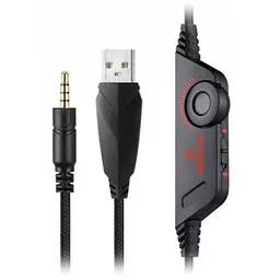 Навушники Real-El GDX-7650 Black/Red (EL124100043) - мініатюра 9