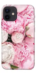 Чохол Demsky Pink peonies для Apple iPhone 12 mini (5.4)